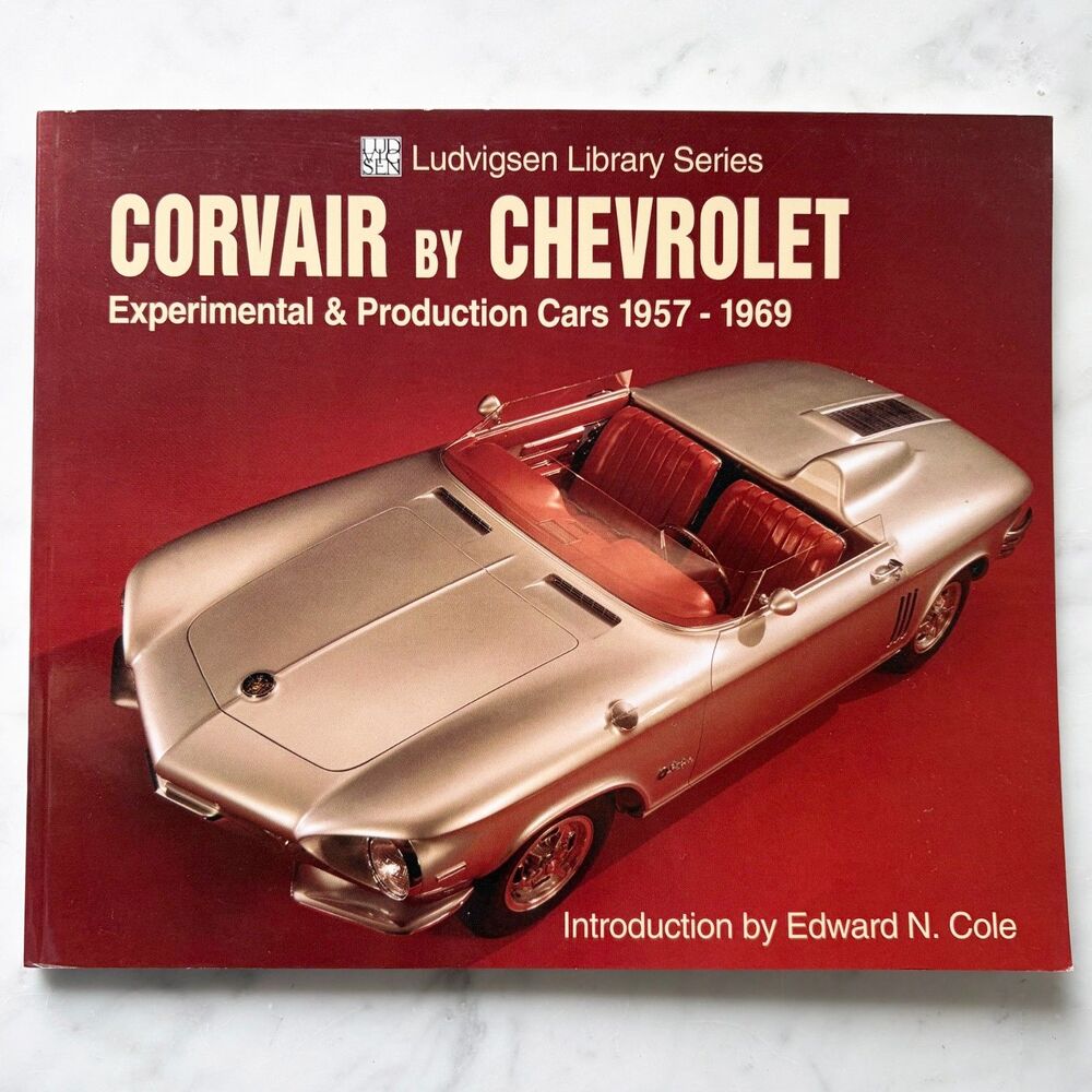 Corvair by Chevrolet Experimental & Production Cars 1957-1969 Ludvigsen Book